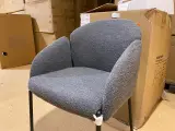 Set van 6 eetkamerstoelen grijs – foto 5 – kavel bij Onlineveilingmeester, Joure