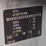 Personenauto, Opel, Astra 1.6 CDTi, 2018 – foto 29 – kavel bij Domeinen Roerende Zaken, Soesterberg