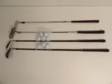 Verzameling golfclubs + golfballen – kavel bij De Kringwinkel, Leopoldsburg