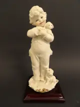 Vintage Italiaans porseleinen beeldje uit 1983 - Bruno Merli (Florence Sculture d'Arte) – foto 2 – kavel bij De Kringwinkel, Leopoldsburg