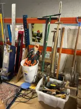 Partij bouwgereedschap en tuingereedschap – kavel bij Onlineveilingmeester, Hoogeveen