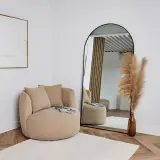 2x Design spiegel met boog zwart 200x100 cm – foto 4 – kavel bij Onlineveilingmeester, Hoogeveen