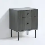 4x Ladekast met 2 laden – 43 x 33 x 54.5 cm – Hout – Donkergrijs VIDI, Skaerm – foto 2 – kavel bij Onlineveilingmeester, Hoogeveen