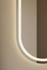 Ovale LED Badkamerspiegel 140×45 cm – Anti-Condens & 3 Lichtkleuren VIDI, Hakon – foto 2 – kavel bij Onlineveilingmeester, Hoogeveen