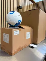 8x Slimme voetbal met bewegingssensoren maat 5 met oplader en kabel, INSAIT JOY – foto 9 – kavel bij Onlineveilingmeester, Hoogeveen