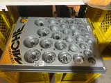 MICHE Components display met diverse fietscassettes en tandwielen – kavel bij Onlineveilingmeester, Hoogeveen