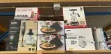7x Huishoudelijke apparaten, keukenapparatuur W.o. Braun, Cooking, Bialetti – kavel bij Onlineveilingmeester, Hoogeveen