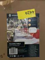 2x Inklapbare cateringtafel Springos – foto 3 – kavel bij Onlineveilingmeester, Hoogeveen