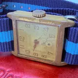Vintage WW2 militair horloge op NATO band – foto 2 – kavel bij Onlineveilingmeester