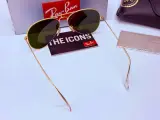 Rayban Zonnebril Aviator Large Metal matte gold blue polarized – foto 4 – kavel bij Onlineveilingmeester