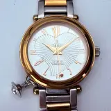 Vivienne Westwood VV006RSSL Time Machine two tone horloge – foto 5 – kavel bij Onlineveilingmeester
