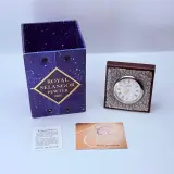 Royal Selangor Table Leaves bureaklok - Inclusief doos – foto 2 – kavel bij Onlineveilingmeester