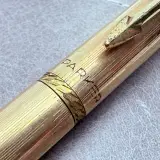 Vintage Parker Classic Rolled Gold Balpen – foto 2 – kavel bij Onlineveilingmeester
