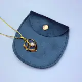 Goldplated collier met pendant en parel – foto 4 – kavel bij Onlineveilingmeester