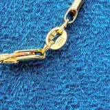 Goldplated collier met pendant en parel – foto 6 – kavel bij Onlineveilingmeester