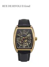 Buona Rue De Rivoli II Goud automatisch herenhorloge – kavel bij Onlineveilingmeester