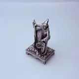 Tudor Mint England - The Wizard Knight statuette met zilver vergoten – foto 5 – kavel bij Onlineveilingmeester