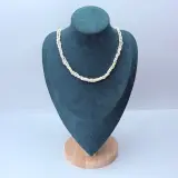 Meerstrengs zoetwaterparel collier 'Rice Beads' met zilveren sluiting – foto 2 – kavel bij Onlineveilingmeester
