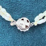 Meerstrengs zoetwaterparel collier 'Rice Beads' met zilveren sluiting – foto 6 – kavel bij Onlineveilingmeester