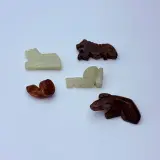 5x Antieke Chinese jade - ca. Qing-Dynasty – kavel bij Onlineveilingmeester