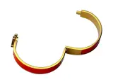 Goldplated armband met cloisonné/emaille - Inclusief sieradendoos – foto 8 – kavel bij Onlineveilingmeester