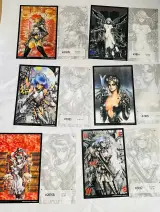 Manga Masume Shirow - Lithografische kunstwerken – kavel bij Onlineveilingmeester