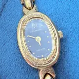 Helbros goldplated dameshorloge met diamant – foto 3 – kavel bij Onlineveilingmeester