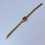 Helbros goldplated dameshorloge met diamant – foto 6 – kavel bij Onlineveilingmeester