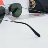 Rayban zonnebril Aviator Large Metal gunmetal green – foto 6 – kavel bij Onlineveilingmeester