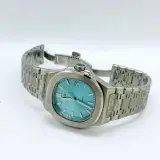 NH35 herenhorloge - Automatisch met Tiffany blauwe wijzerplaat – foto 4 – kavel bij Onlineveilingmeester