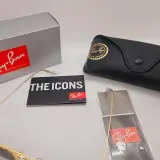 Rayban zonnebril Aviator Large Metal arista green polarized – foto 7 – kavel bij Onlineveilingmeester