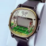 Vintage Seiko/Lorus Y757-5050 LCD Tennis Game Watch – kavel bij Onlineveilingmeester