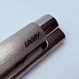 Lamy Brushed Steel Balpen - NOS – foto 3 – kavel bij Onlineveilingmeester
