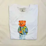 Heren kunstwerk T-shirt - Bear With Me - Moët Cartier, maat XS – kavel bij Onlineveilingmeester