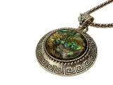 Armband + collier + oorbellen met abalone/parelmoer – foto 8 – kavel bij Onlineveilingmeester