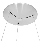 2x Hanglamp rond 48cm, Steinhauer, Ringlede 2695ZI, Zilver, 2026 – foto 3 – kavel bij Onlineveilingmeester, Heerenveen