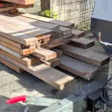 Partij diverse houten balken – foto 4 – kavel bij Onlineveilingmeester, Smilde