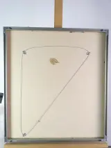 Mysterieus Surrealistisch Kunstwerk achter glas – foto 14 – kavel bij De Kringwinkel, Heverlee