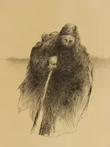 Rudy de Rybel (1949–2025) litho – Meester-magiër Iskander, 1974 – foto 3 – kavel bij De Kringwinkel, Antwerpen