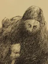 Rudy de Rybel (1949–2025) litho – Meester-magiër Iskander, 1974 – foto 4 – kavel bij De Kringwinkel, Antwerpen
