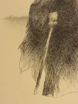 Rudy de Rybel (1949–2025) litho – Meester-magiër Iskander, 1974 – foto 5 – kavel bij De Kringwinkel, Antwerpen