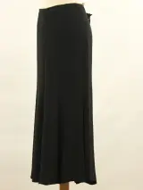 GIORGIO ARMANI - Elegante zwarte zijden maxirok - Made in Italy – foto 3 – kavel bij De Kringwinkel, Antwerpen