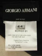 GIORGIO ARMANI - Elegante zwarte zijden maxirok - Made in Italy – foto 6 – kavel bij De Kringwinkel, Antwerpen