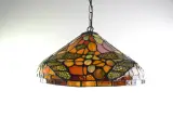 Tiffany-stijl hanglamp met libellenmotief – kavel bij De Kringwinkel, Heverlee