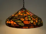 Tiffany-stijl hanglamp met libellenmotief – foto 3 – kavel bij De Kringwinkel, Heverlee