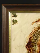 Maw & Co. – handbeschilderd majolicategeltableau met steigerend paard – foto 3 – kavel bij De Kringwinkel, Antwerpen