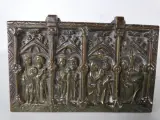 Vintage neogotisch bronzen/messing kistje – foto 7 – kavel bij De Kringwinkel, Heverlee