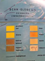 Vintage Scan-Globe A/S Verlichte wereldbol - Denemarken 1992 - Plexiglas voet – foto 10 – kavel bij De Kringwinkel, Gent