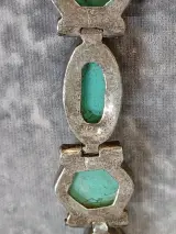 Zilveren hanger en armband met turquoise stenen – foto 14 – kavel bij De Kringwinkel, Gent