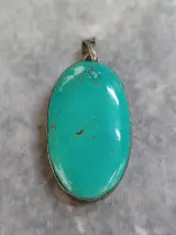 Zilveren hanger en armband met turquoise stenen – foto 3 – kavel bij De Kringwinkel, Gent